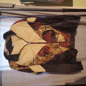 Vintage East West windbreaker xl